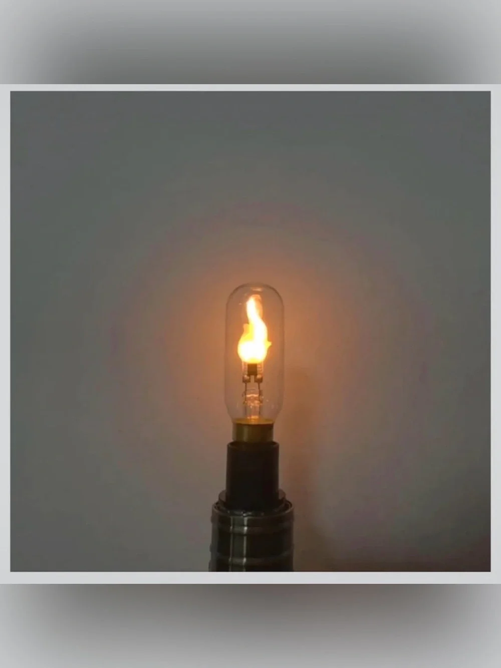 New Hompavo Halloween LED flame Lightbulbs- pack of 2